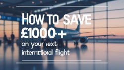 Plan your international flights