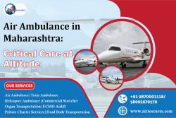 Air Ambulance in Maharashtra: Critical Care at Altitude