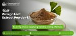 Ginkgo Leaf Extract Powder supplier