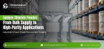 Promotional image for Greenjeeva, showcasing sodium chloride powder with insights on industrial and food-grade procurement.