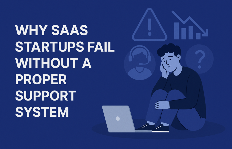 Why SaaS Startups Fail Without a Proper Support System