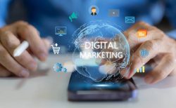 Digital marketing ad showing Google Ads strategies for growing clinics and reaching local patients.