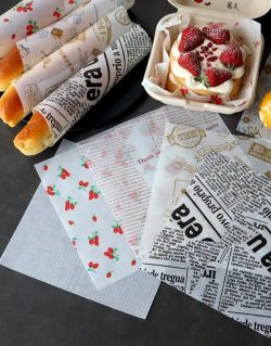 custom wax paper