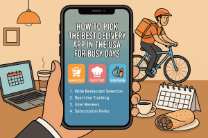 How to Pick the Best Food Delivery App in the USA 
