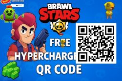 brawl stars free hypercharge qr code