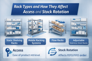 Rack Types and How they effect access and stock rotation