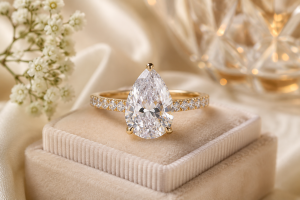 Poulartiy of pear shape diamond