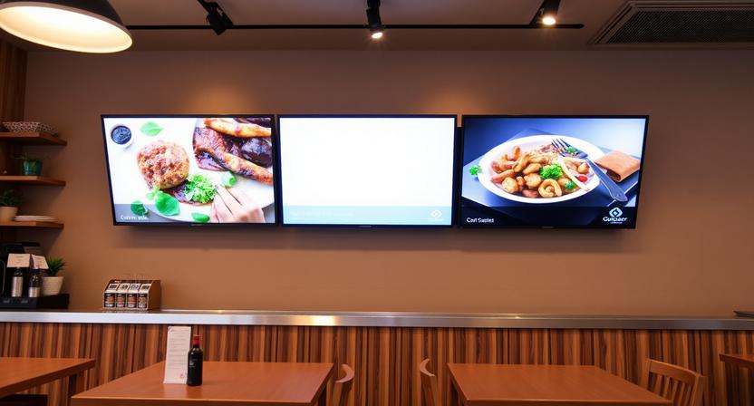 Cafe menu board