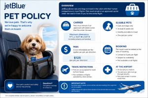 JetBlue Pet Policy