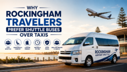 Why Rockingham Travelers Prefer Shuttle Buses Over Taxis